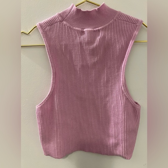 Urban Outfitters Women's Pink Crop Top - Picture 5 of 5